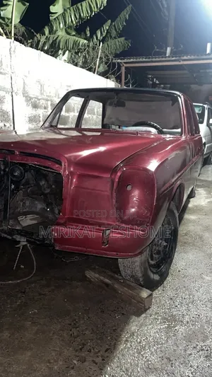 Mercedes-Benz W123 1976 Burgundy
