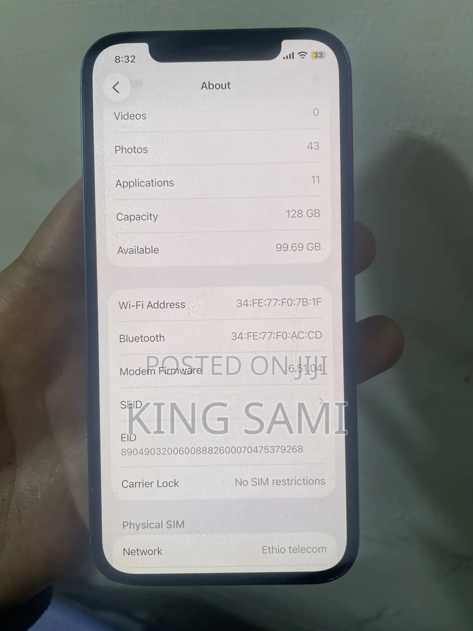 Apple iPhone 12 128 GB Blue