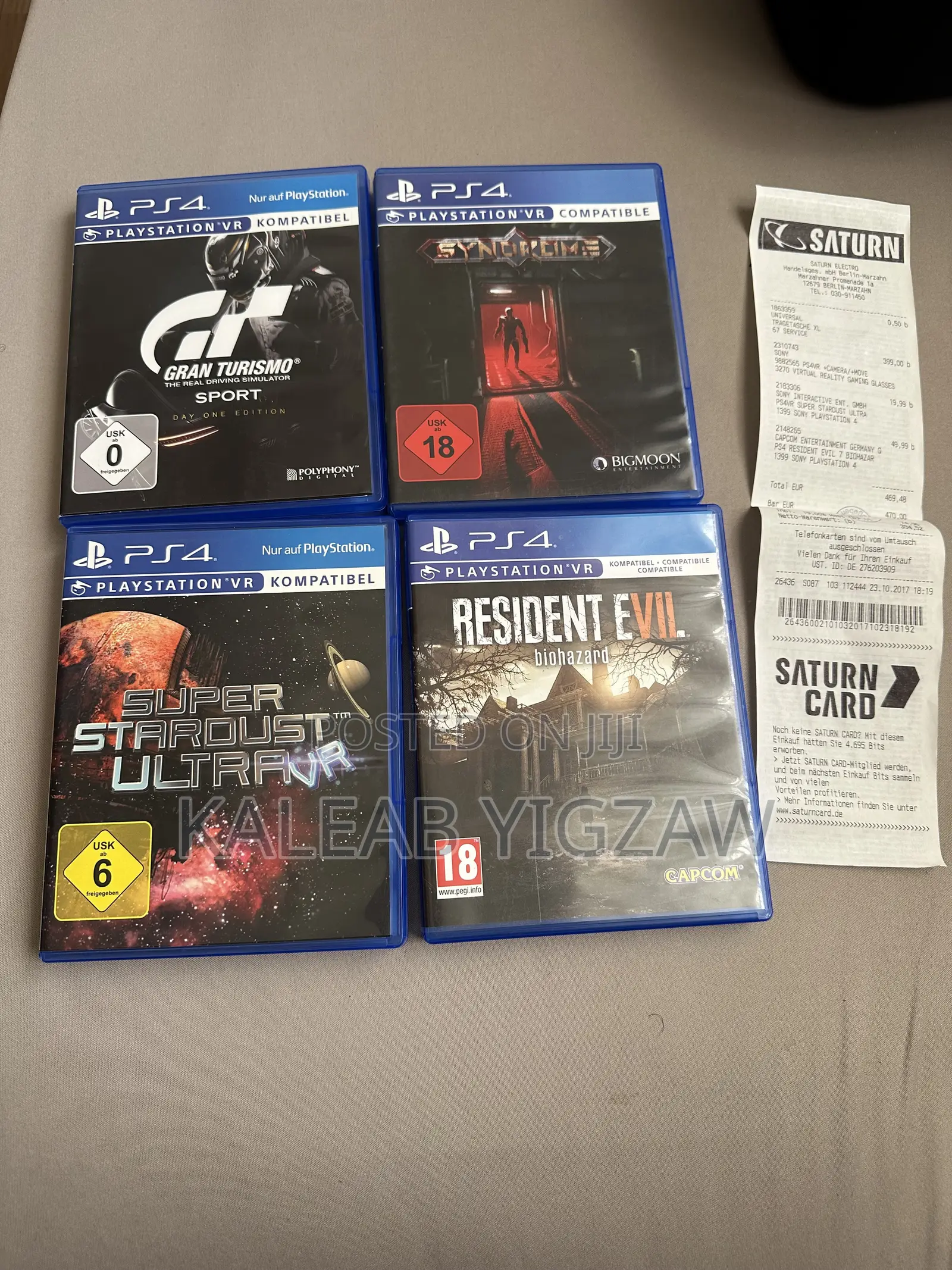 Ps4 Games (Barely Touched)