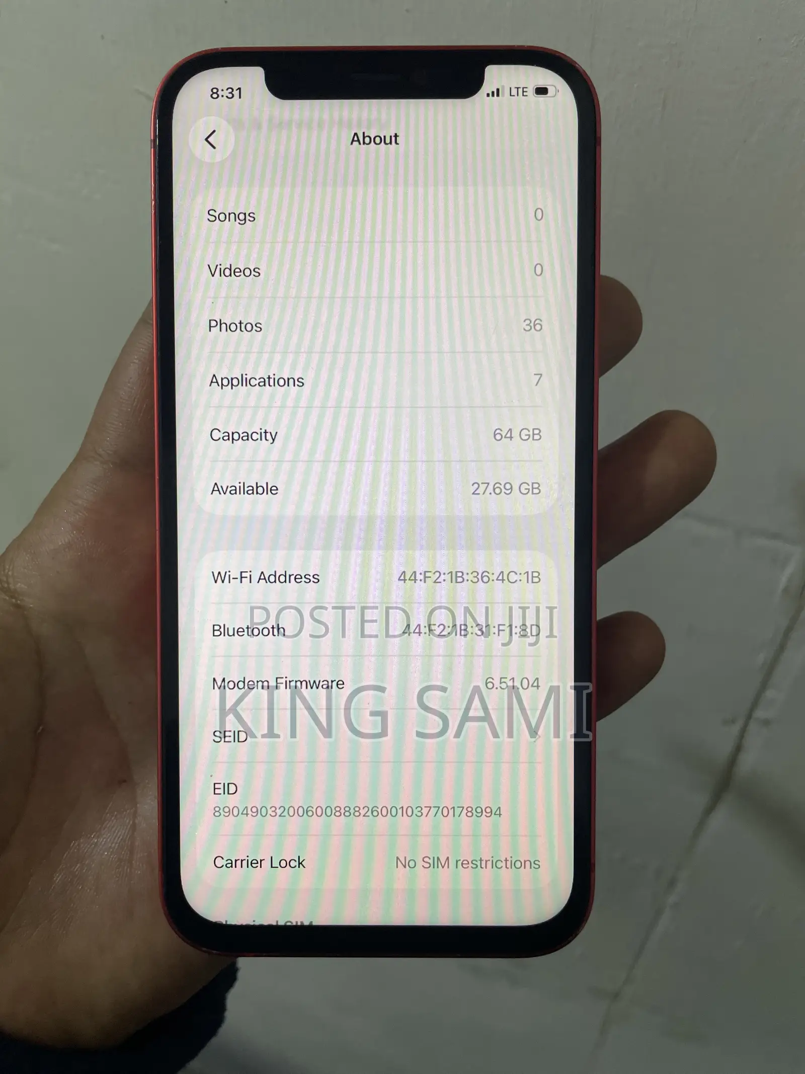 Apple iPhone 12 128 GB Red