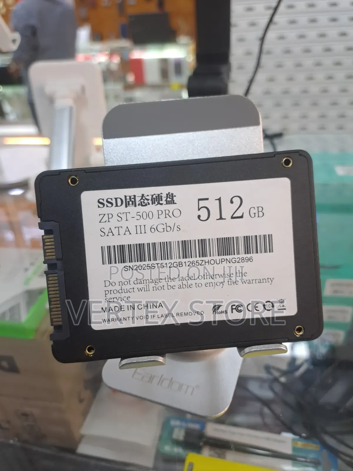512gb SSD Sata Iii 2.5" Zp St-500 Pro
