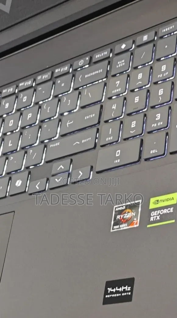 New Laptop HP Victus 15 16GB AMD Ryzen 7 SSD 512GB
