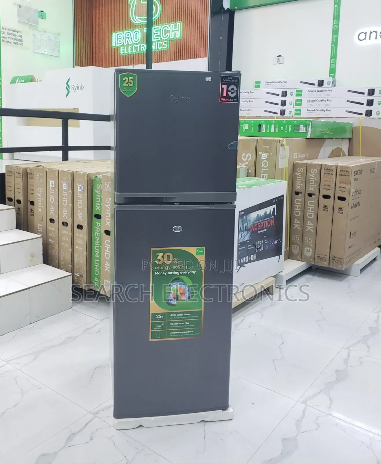 Syinix 270,L Smart Refrigerator