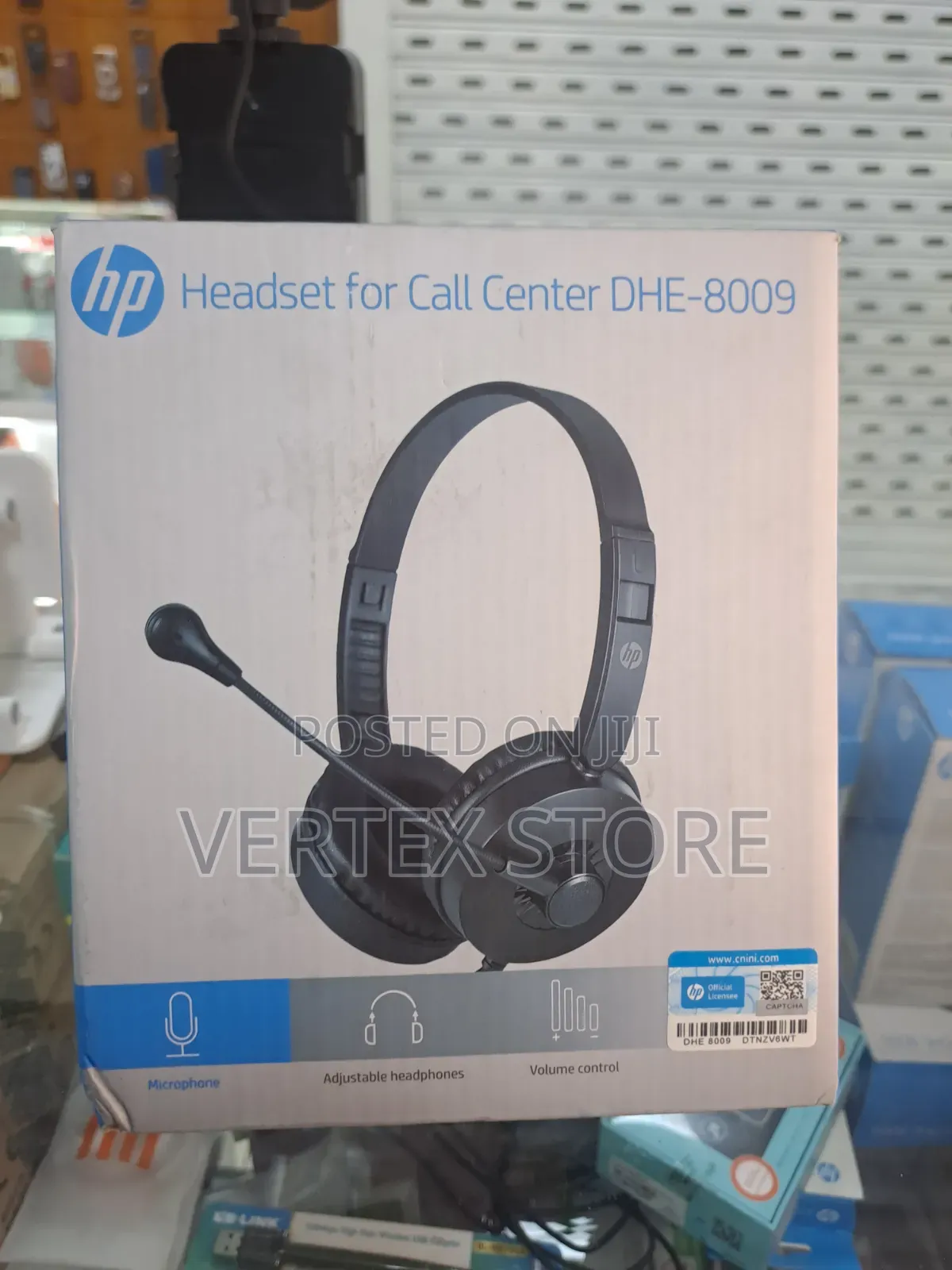 HP DHE-8009 Call Center Headset