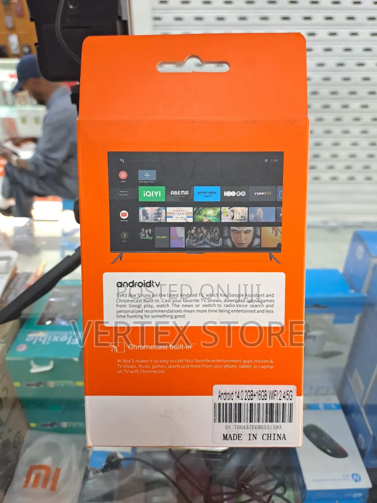 Android TV Stick 4K Ultra HD