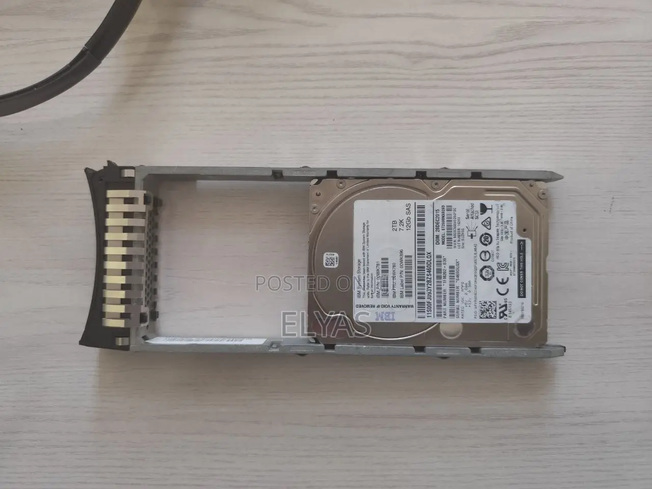 Server Storage 2TB 7.2K Enterprise HDD