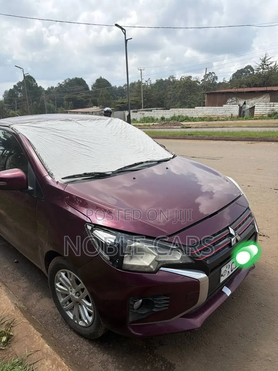 Mitsubishi Attrage 2021 Burgundy