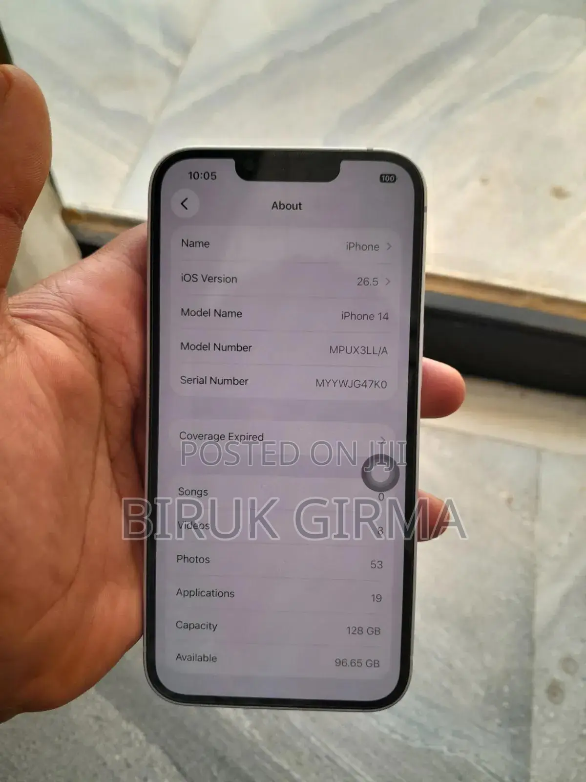 New Apple iPhone 14 128 GB White
