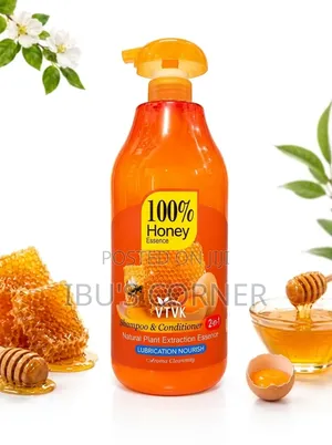 2-in -1 Honey Essence and Keratin Shampoo and Conditioner