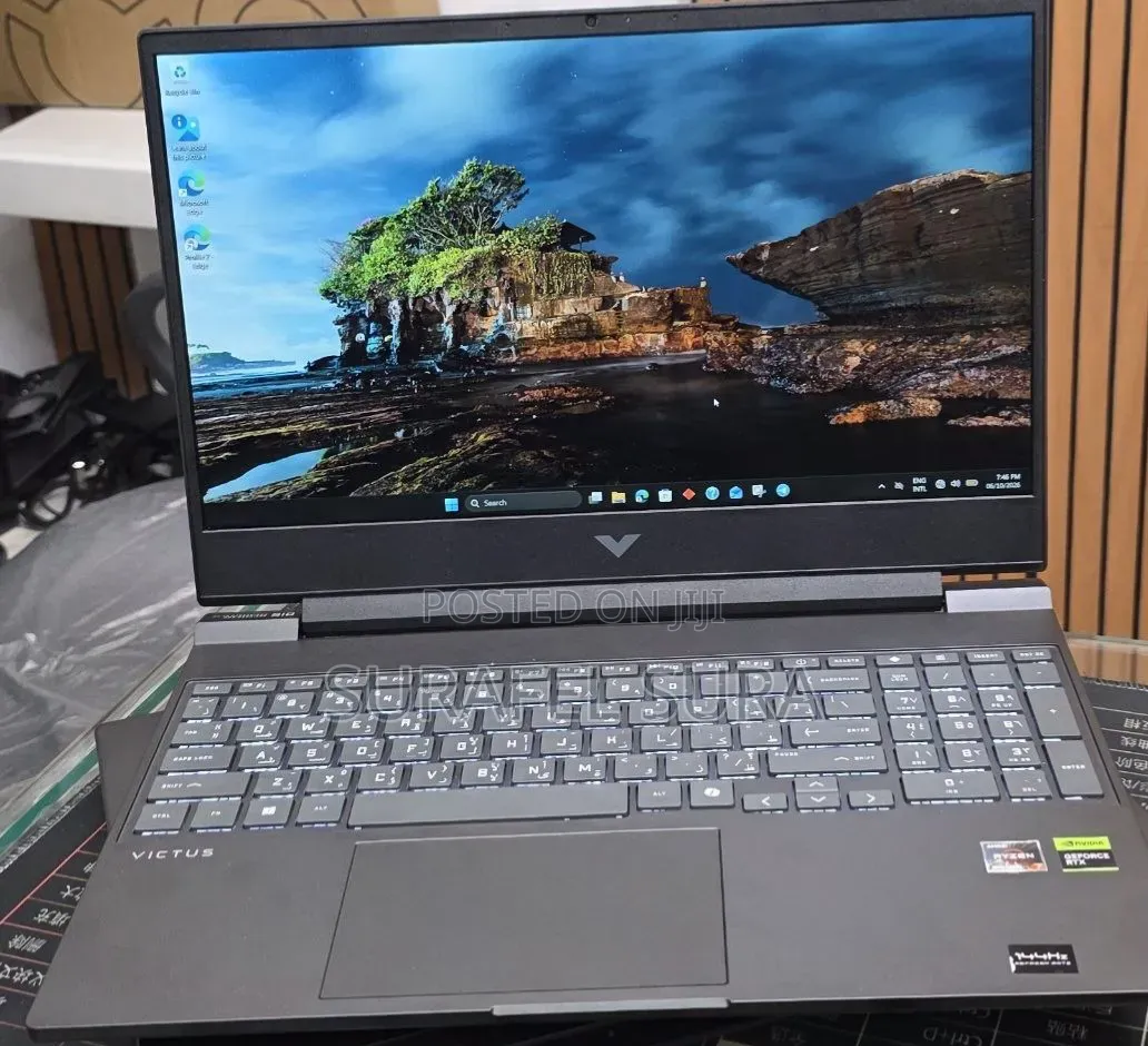 New Laptop HP Victus 15 8GB AMD Ryzen 5 SSD 512GB