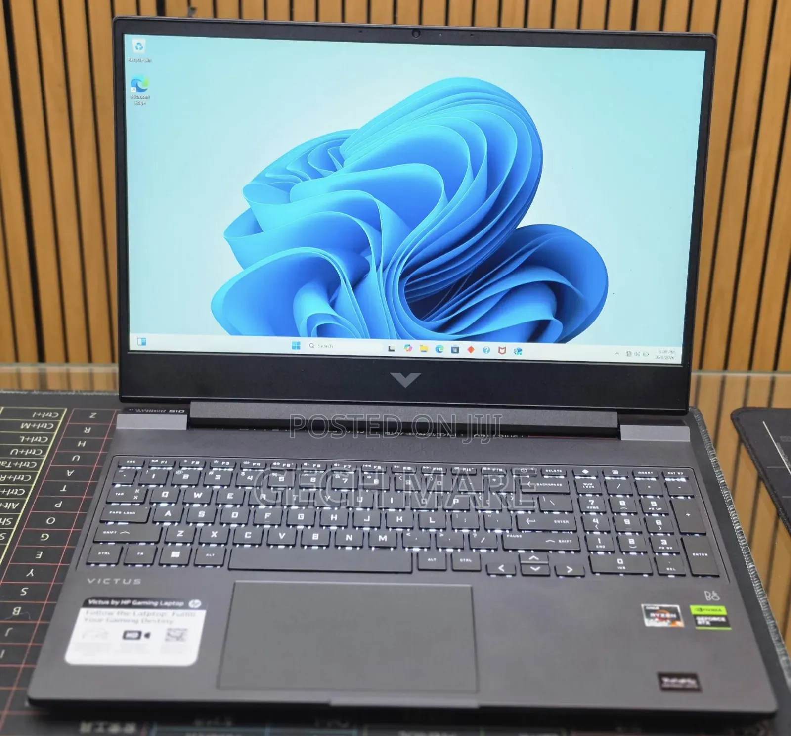 New Laptop HP Victus 15 8GB AMD Ryzen 5 SSD 512GB