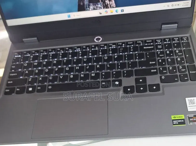 New Laptop Lenovo LOQ 15AHP10 16GB AMD Ryzen 5 SSD 512GB