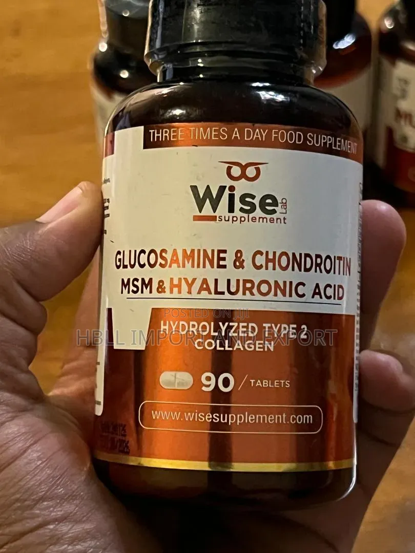 Glucosamine, Chondroitin, MSM, Hyaluronic Acid, and Type 2 Collagen