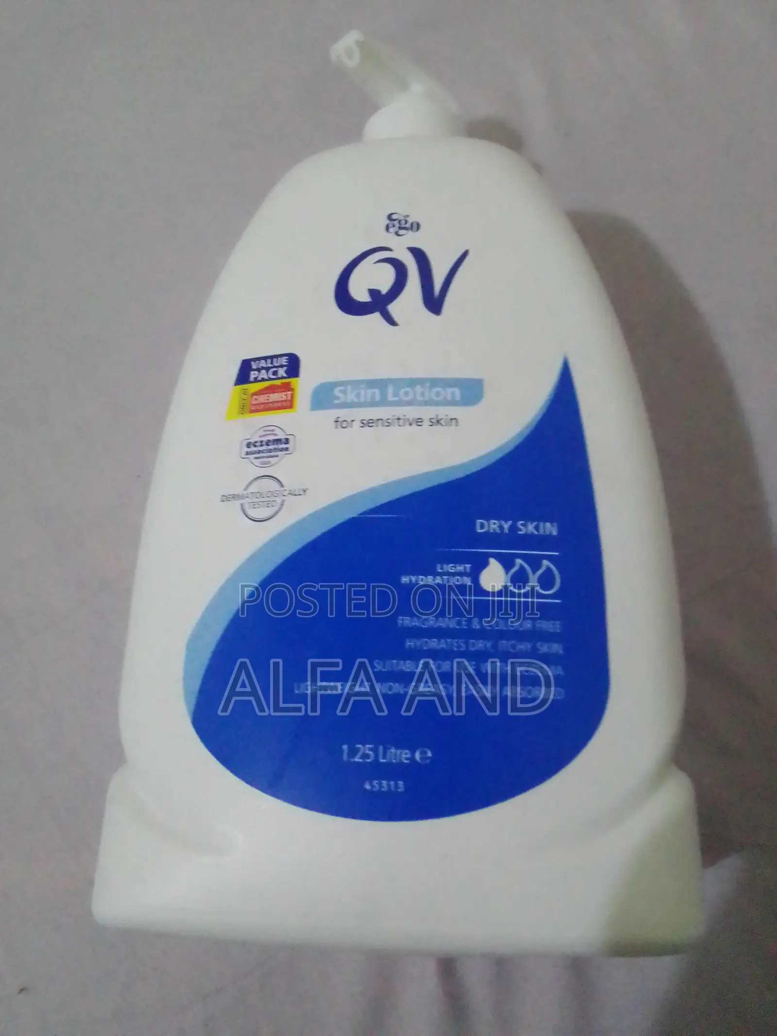 QV Skin Lotion 1.25 Litre for All Skin Specialty for Dry & Sensitive