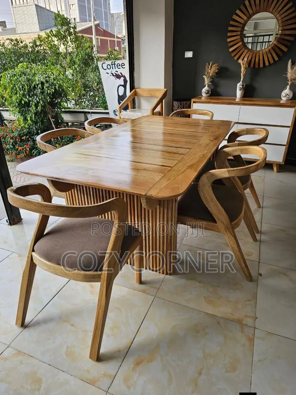 Order Timeless 6 Seater Wooden Dining Table to Gather Around Style.