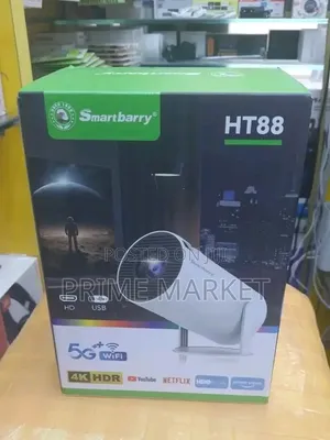  Smartbarry HT88 4K Smart Mini Projector – Your Cinema Anywhere! 
