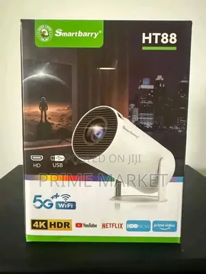  Smartbarry HT88 4K Smart Mini Projector – Your Cinema Anywhere! 