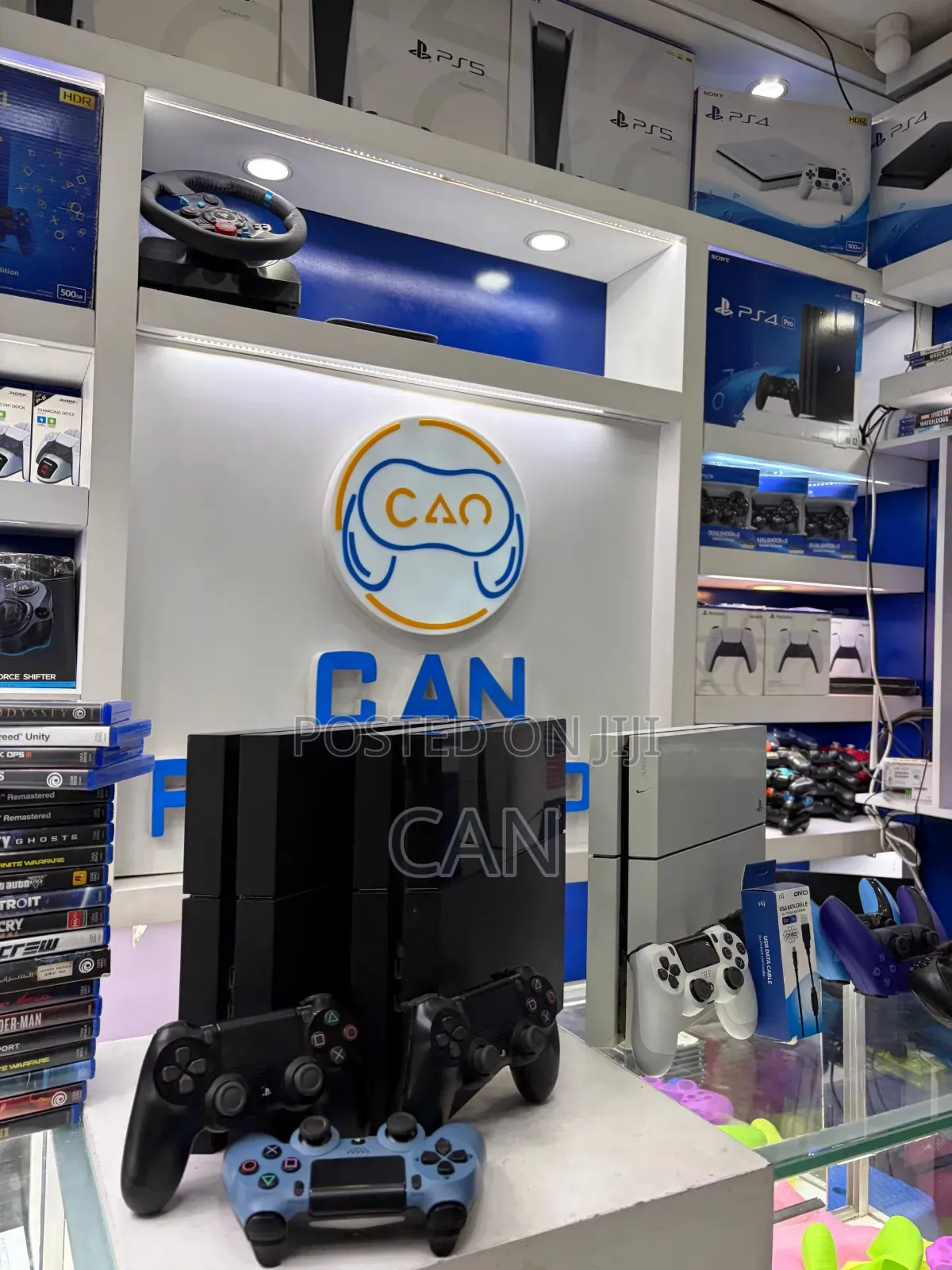 PlayStation 4 _ Fat Model _ ( ለጌም ዞን የሚሆን )