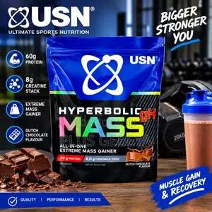 USN Hyperbolic Mass Gainer 2.2 LBS – 1kg | 60g Protein