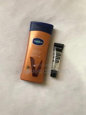 Vaseline Body Lotion & Black Angel Lipgloss