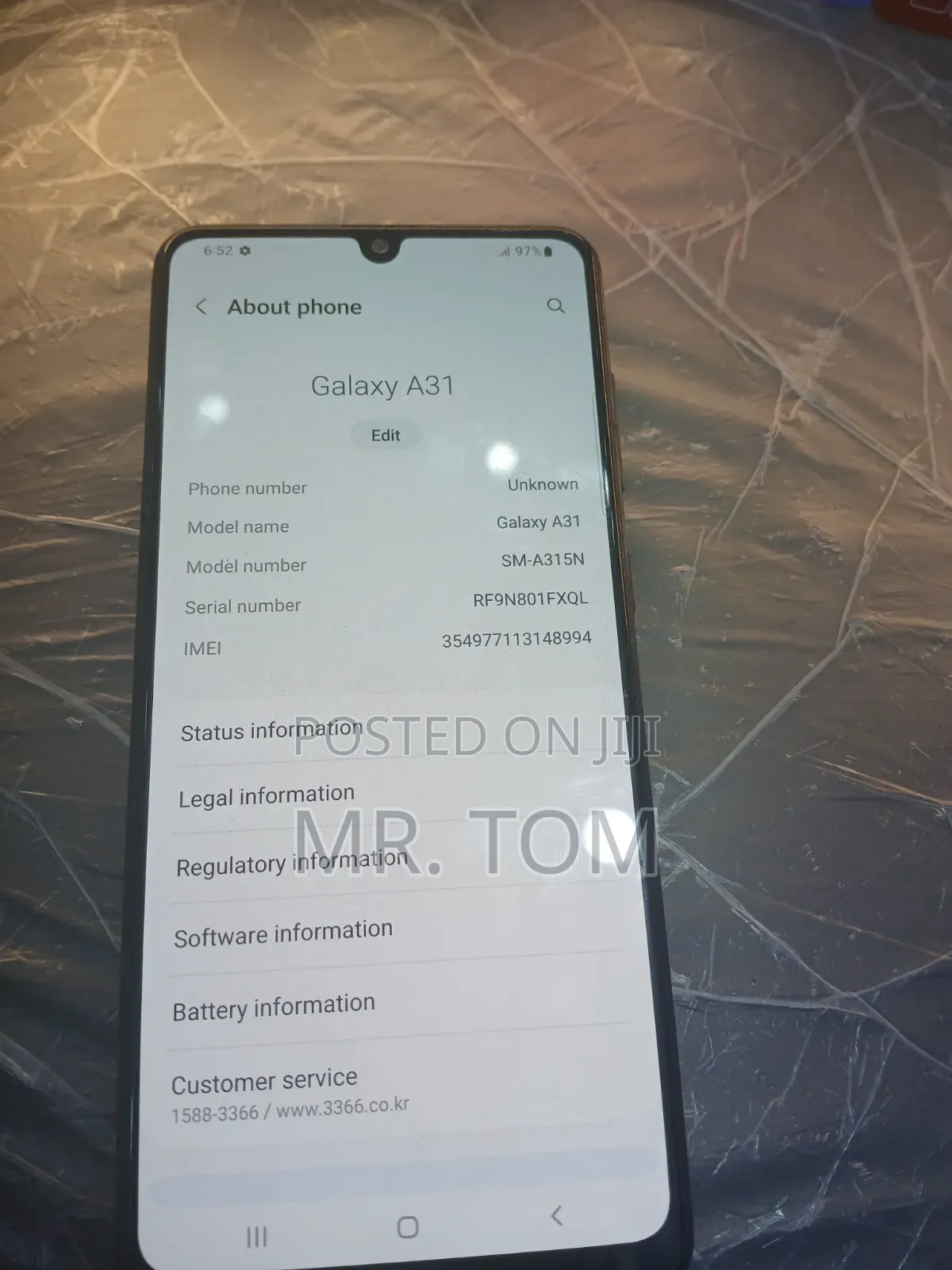 Samsung Galaxy A31 64 GB Blue