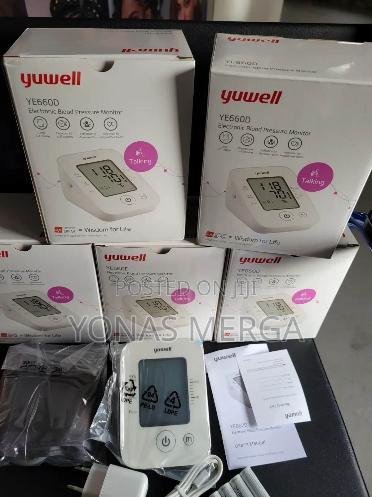 Blood Pressure Monitor崁妘bp apparatus燄三Focus Keyphrase: Yuwell YE-660D