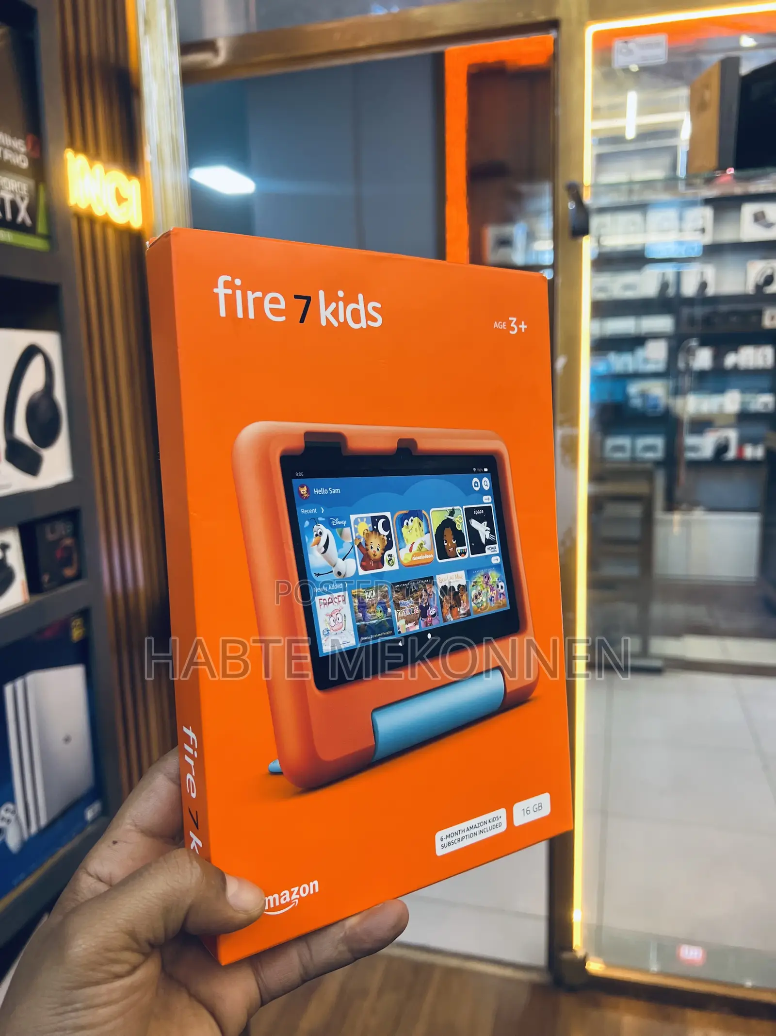 New Amazon Fire 7 (2017) 16 GB