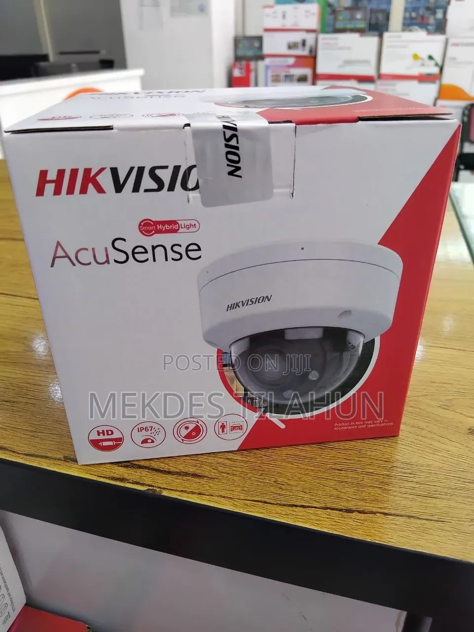 Hikvision 4mp Acusense Smart Hybrid Varifocal Dome Camera
