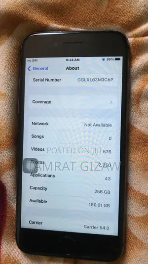 Apple iPhone 8 256 GB Black