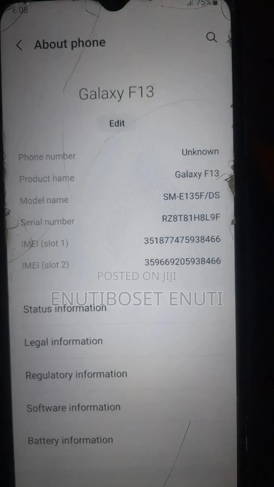Samsung Galaxy F13 64 GB