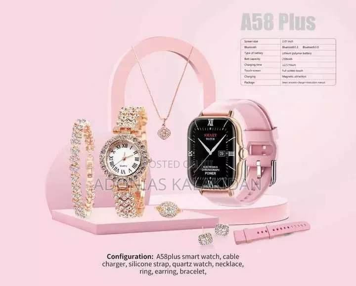 A58 Plus Smart Watch