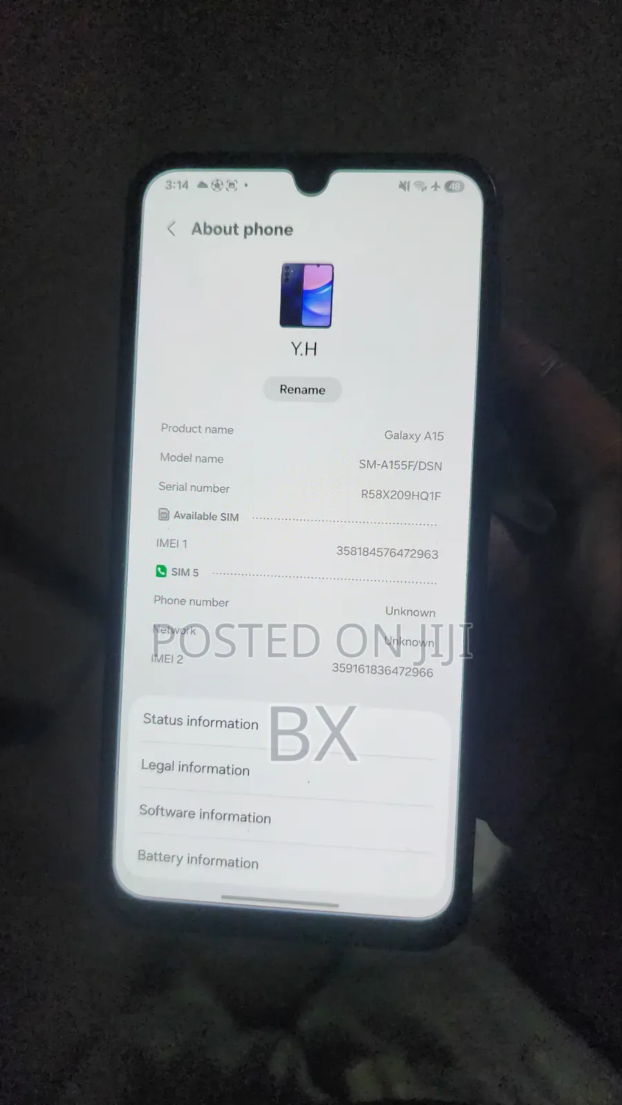 Samsung Galaxy A15 256 GB Blue