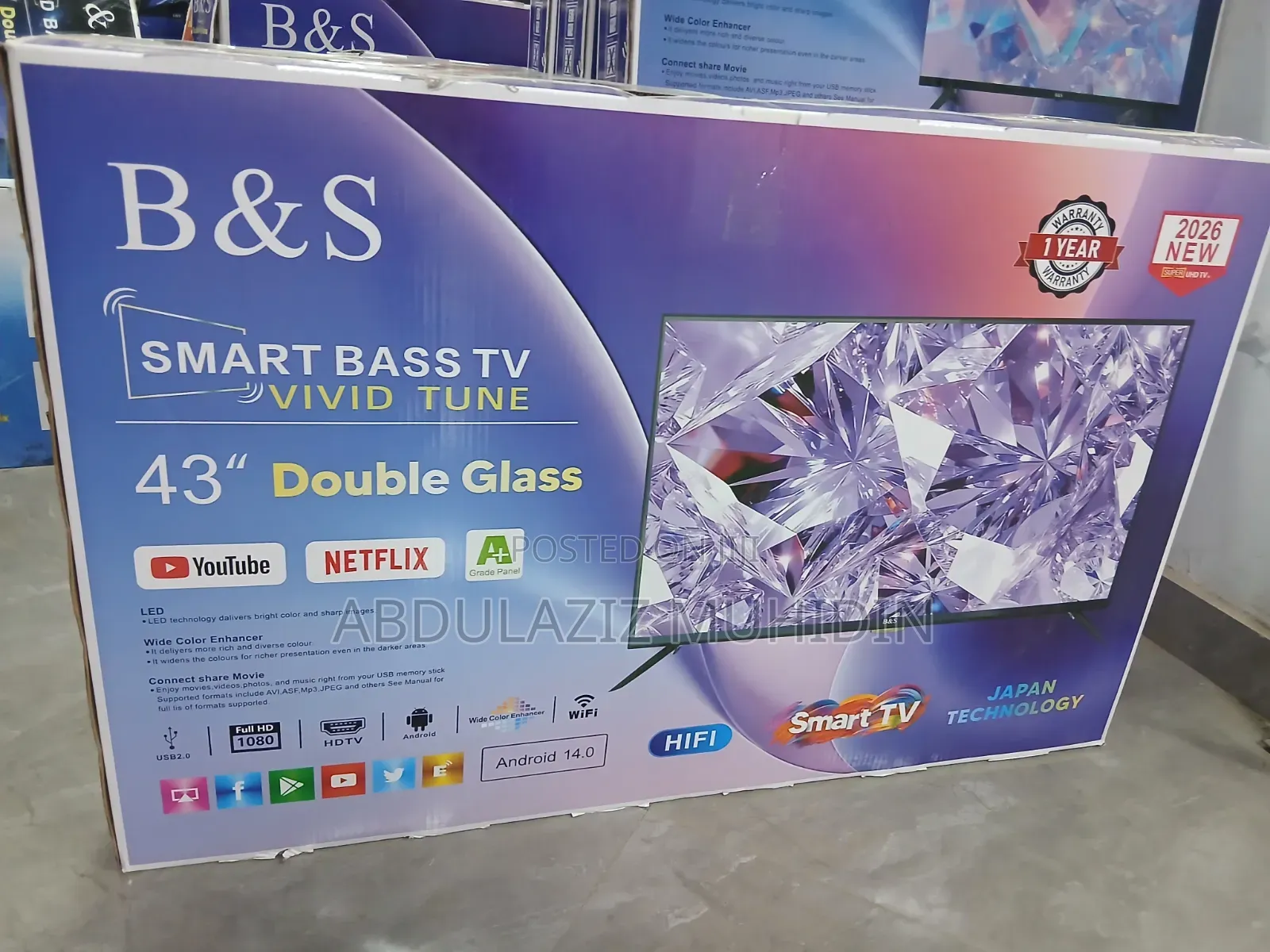 B&S Best Smart 43 Enche TV