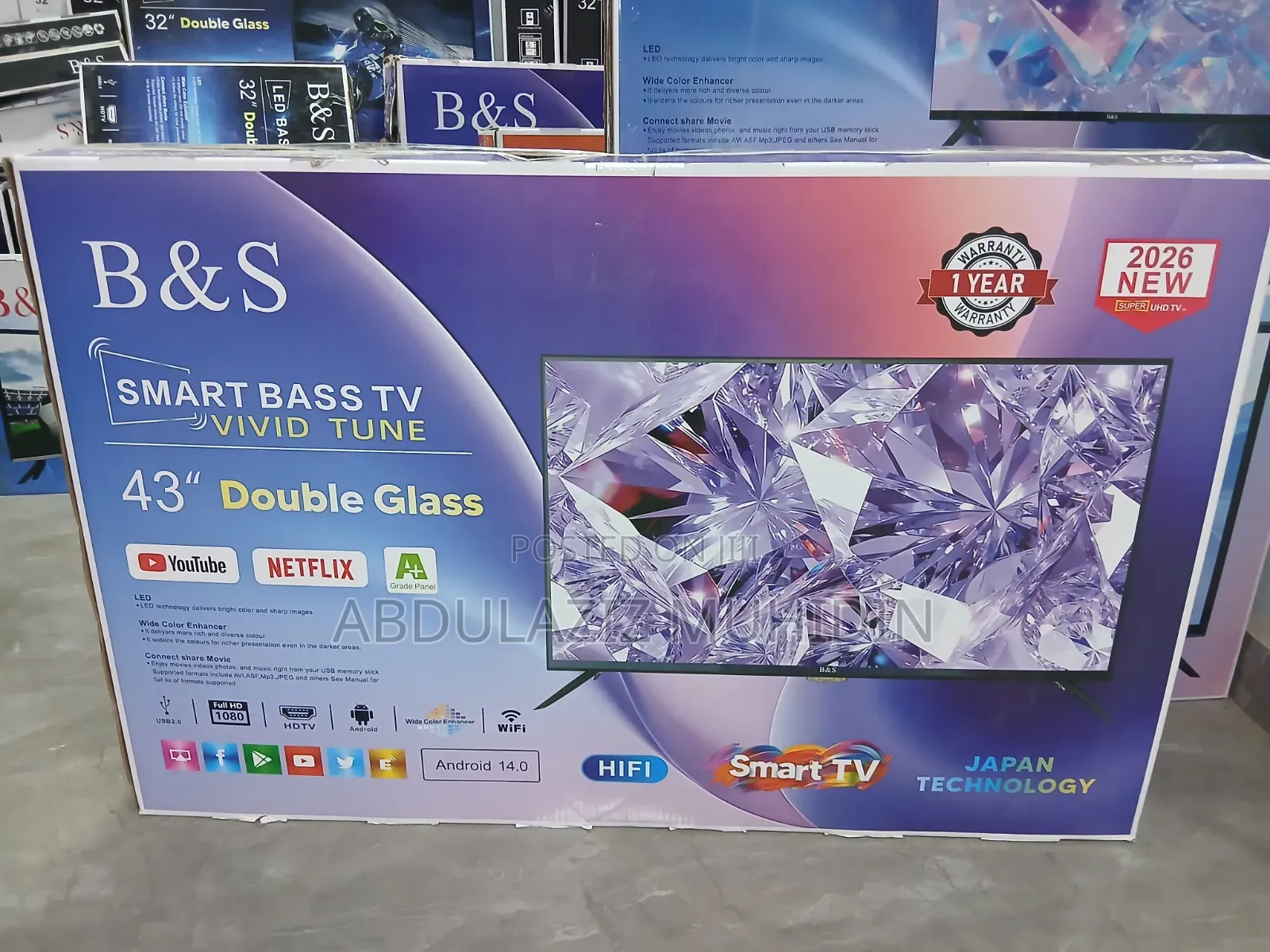 B&S Best Smart 43 Enche TV