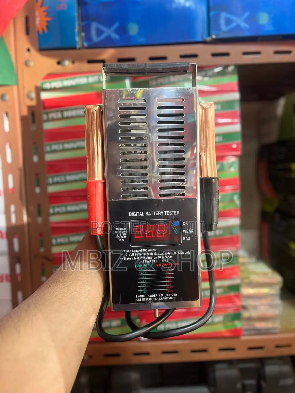 Digital Battery Tester