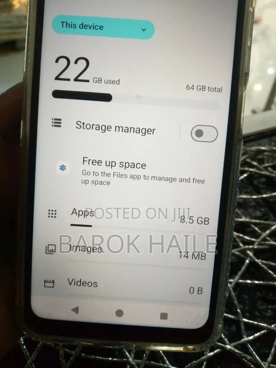 Mobile Phone 64 GB Black