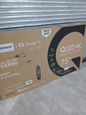 Bravia 75 Enche Single Scrine Framless Google TV