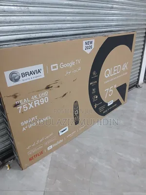 Bravia 75 Enche Single Scrine Framless Google TV