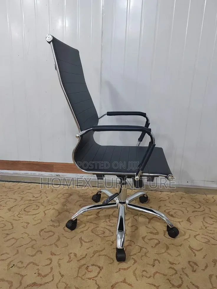 Swivel Leather Office Chair