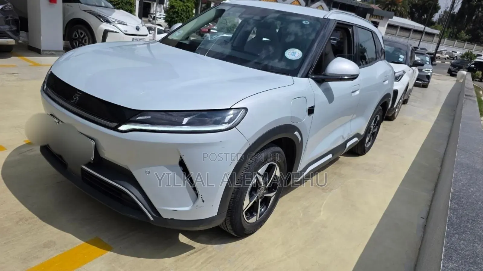 New BYD Yuan Up 2025 Silver