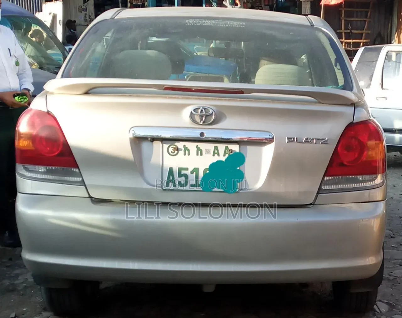 Toyota Platz 2005 Silver