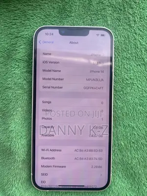Apple iPhone 14 128 GB White