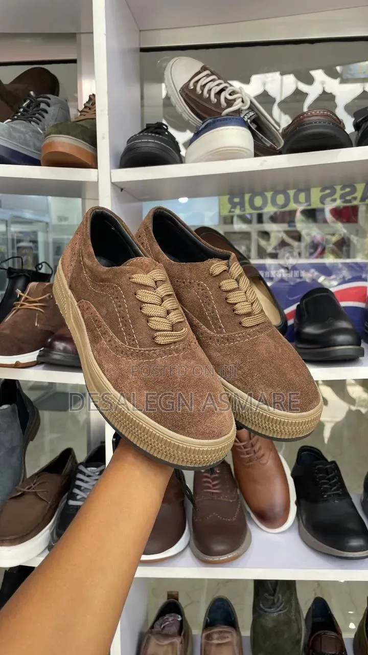Men's Flat Leather Shoes