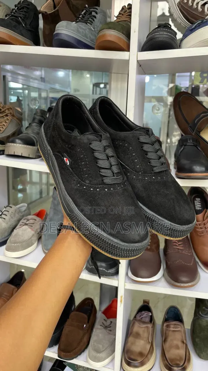 Men's Flat Leather Shoes