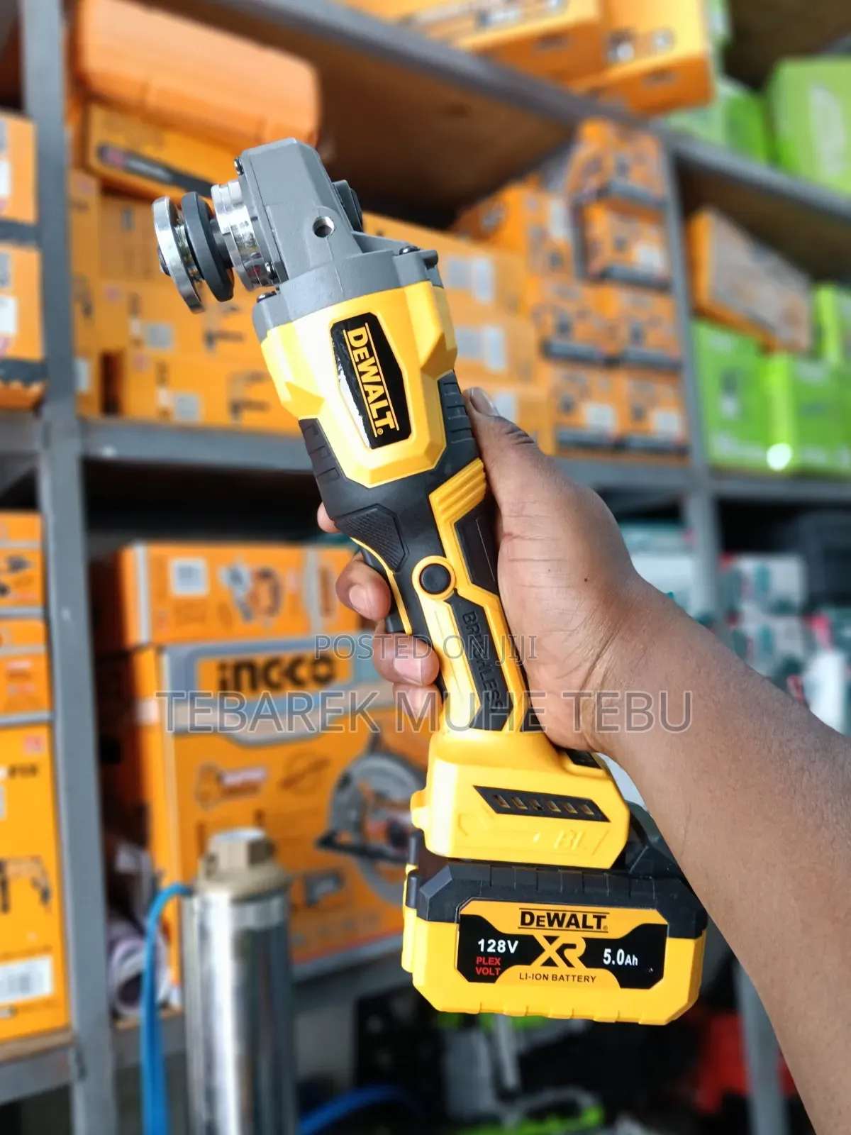 Dewalt Cordless Angel Grinder