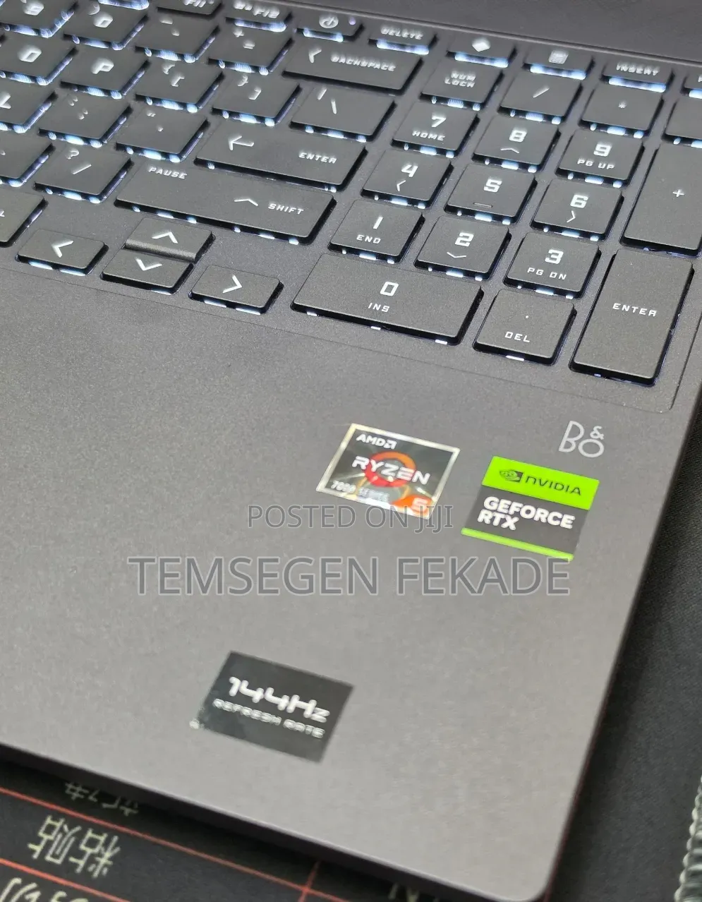 New Laptop HP Victus 15 8GB AMD Ryzen 7 SSD 512GB