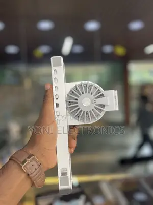 Foldable Metal Laptop Cooling Stand With Dual Fans