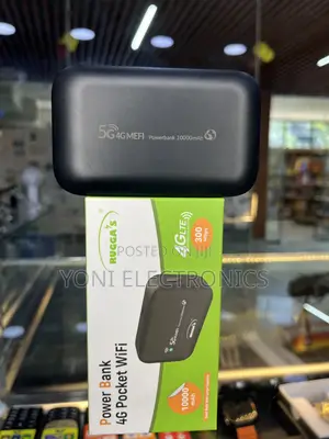 Rugga's 4G LTE Pocket WiFi Router & 10000mAh Powerbank