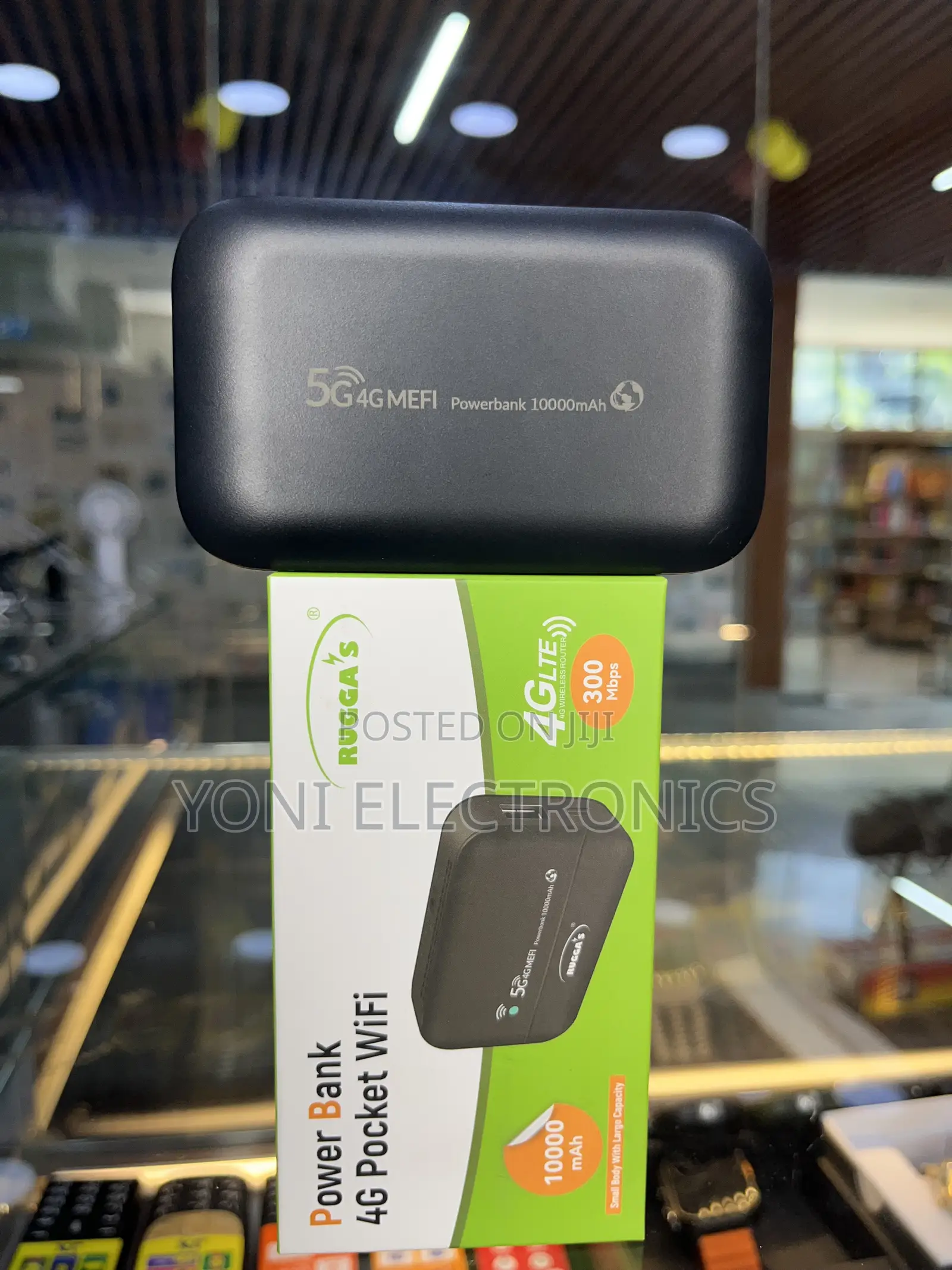 Rugga's 4G LTE Pocket WiFi Router & 10000mAh Powerbank