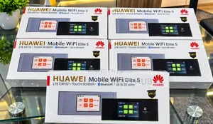 Original HUAWEI Mobile WiFi Elite 5 (4G+ LTE Cat12 & Touch Screen)